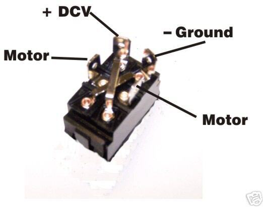 30 Amp Toggle Switch Polarity Reverse DC Motor Control - Momentary GAMA Electronics 28PR-MOM - фотография #3