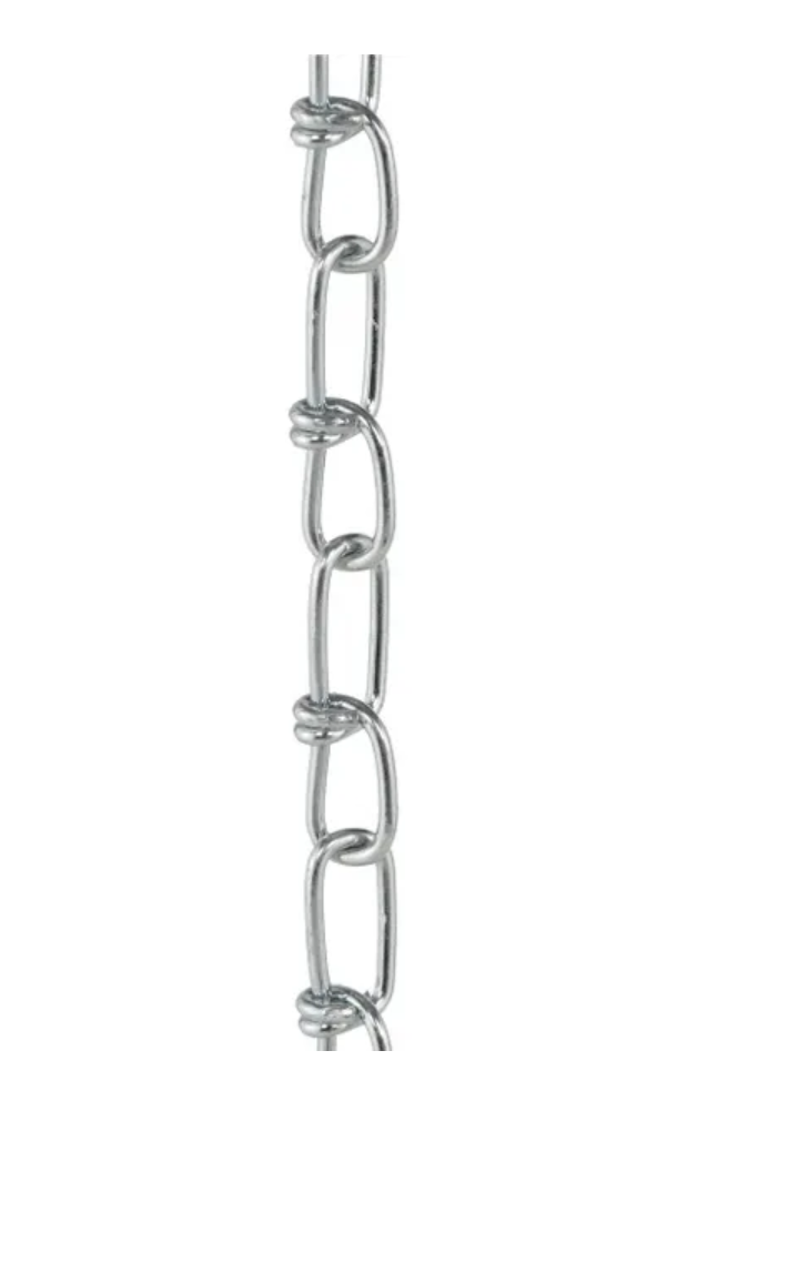 Everbilt #1 x 10 ft. Zinc Plated Steel Non-Welded Double Loop Chain 803062 Everbilt 803102, 760280 - фотография #4