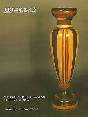 Freeman's Wood Turning Collection Thomas Nicosia Collection Post Auction Catalog Без бренда