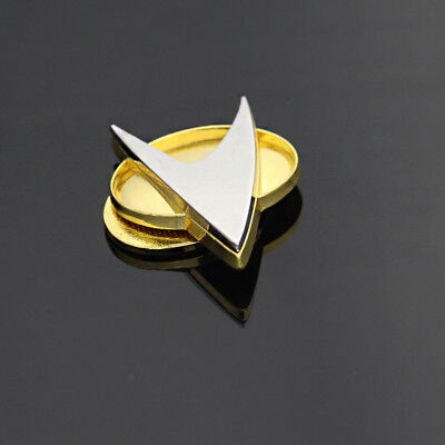 US! Star Trek The Next Generation Communicator Magnetic Captain Badge Replica Handmade - фотография #3