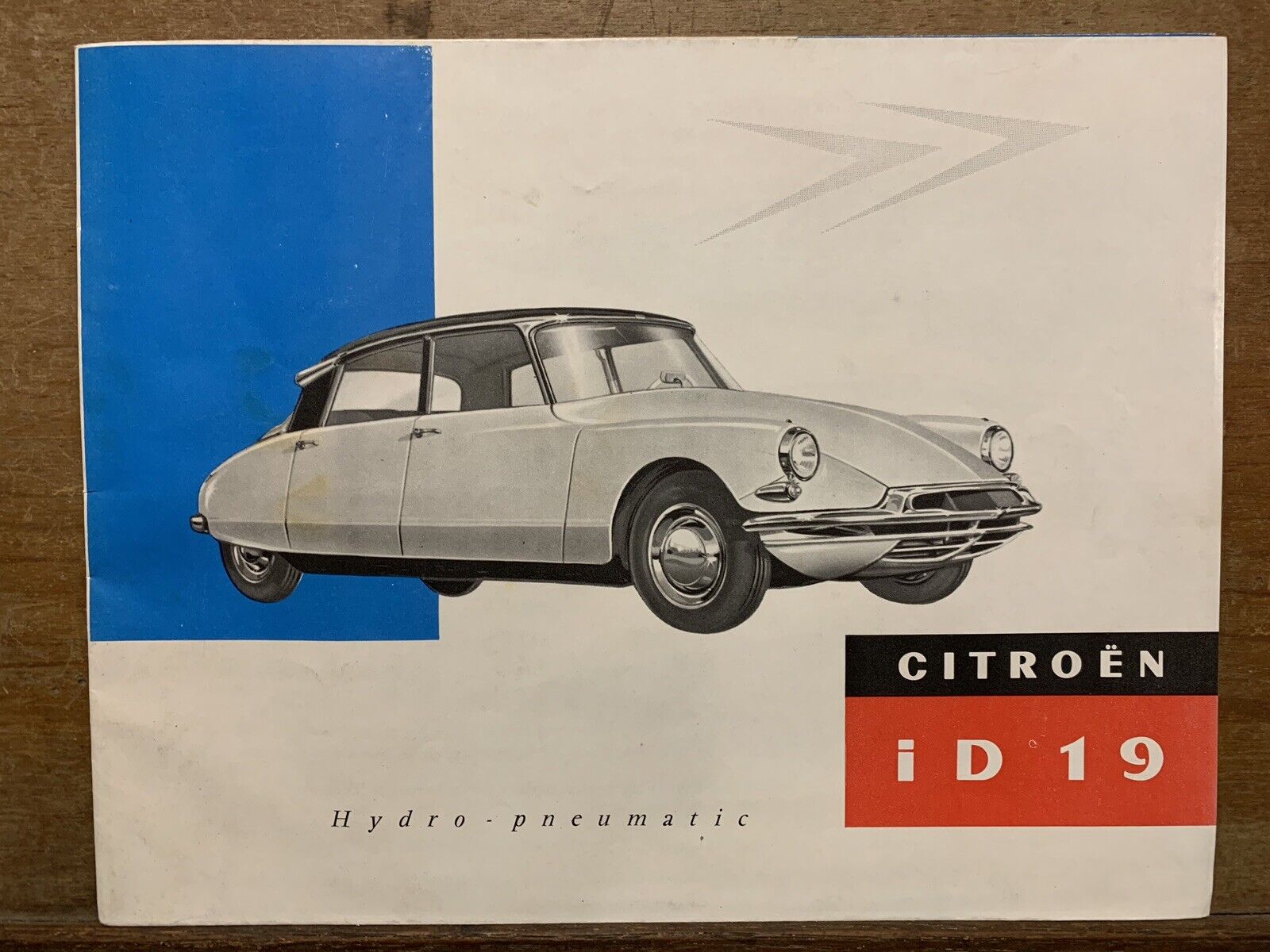 Citroen iD 19 Sales Brochure Advertising Nice Original  Без бренда