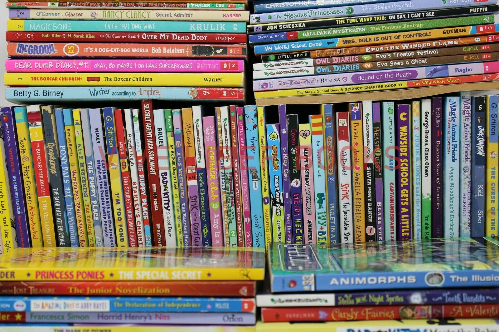 Bulk/Huge Lot of 50 of Children's Kids Chapter Books  - Random - Free Shipping! Без бренда - фотография #6