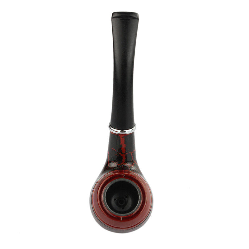 Dark Red Durable Wooden Wood Smoking Pipe Tobacco Cigarettes Cigar Pipes NEW MUCH - фотография #10