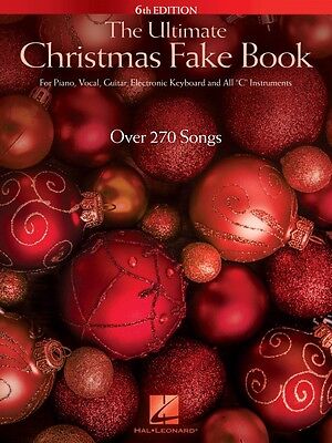 The Ultimate Christmas Fake Book 6th Edition Sheet Music Piano Vocal 000147215 Без бренда HL00147215