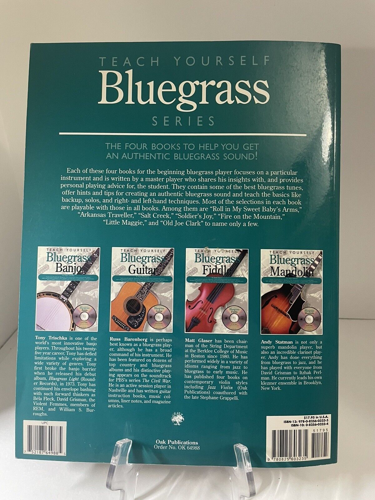 Teach Yourself Bluegrass Banjo Sheet Music Book and CD Без бренда HL14032981 - фотография #7