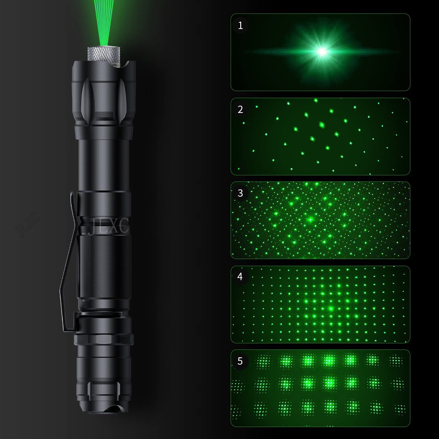 2Pack 6000Miles 532nm Green Laser Pointer Star Beam Lazer Pen+Battery+Charger US Airkoul Does not apply - фотография #3