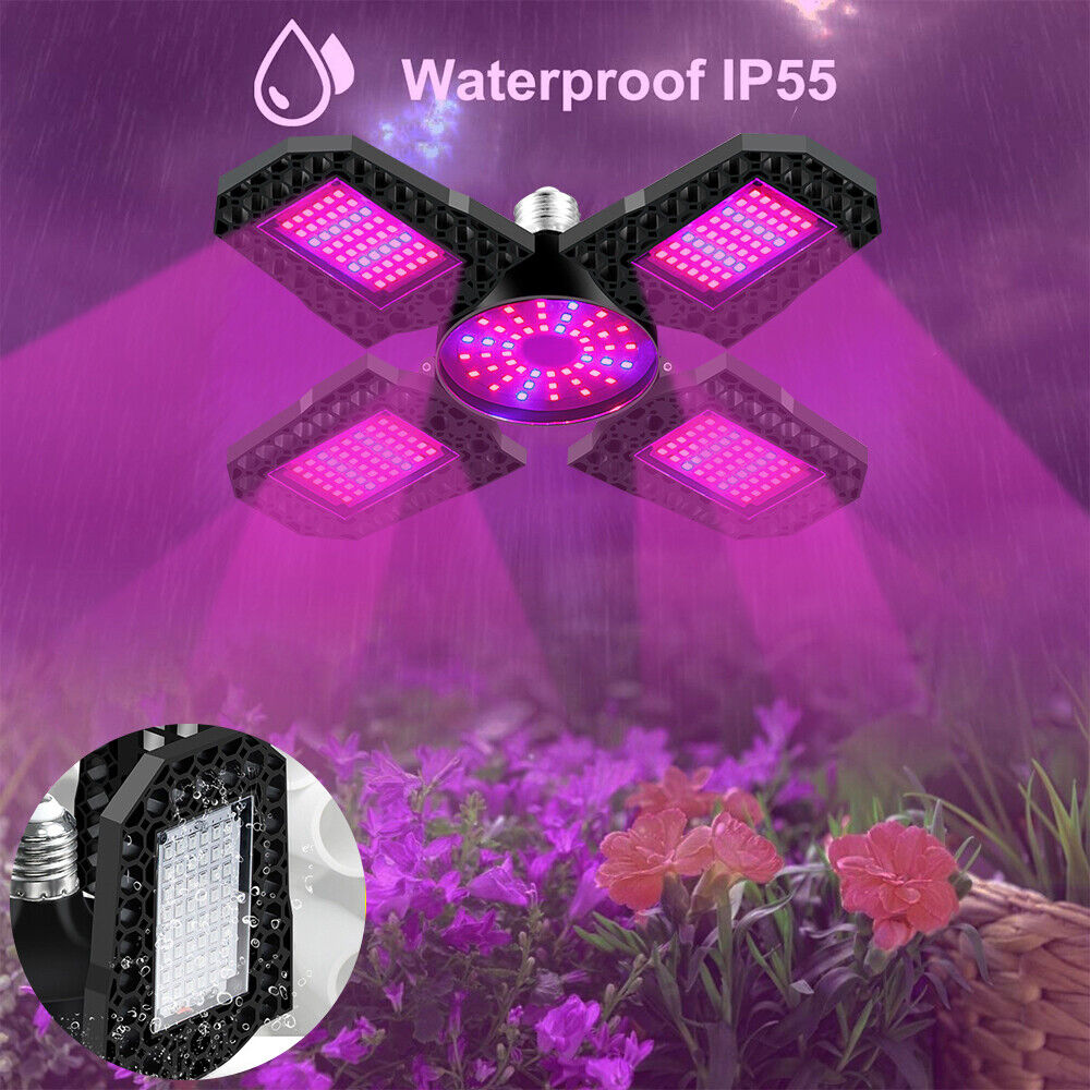 LED Grow Light Bulb Plants Growing Lamps Flower Indoor Hydroponics Full Spectrum Unbranded Does Not Apply - фотография #10