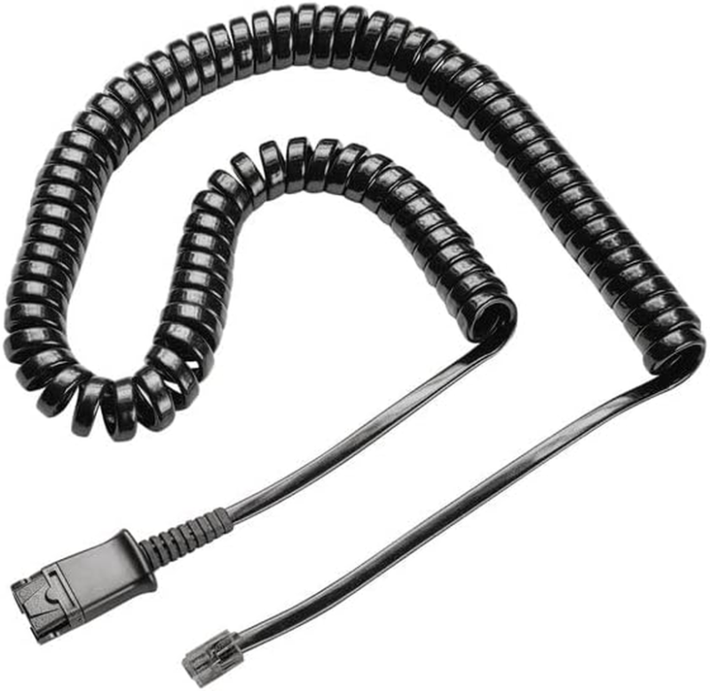 U10P Adapter Cable Compatible with Any Plantronics or  QD Headset - Works with M Does not apply