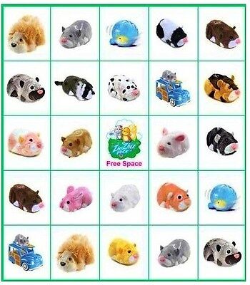Zhu Zhu Pets Hamster Bright Colorful Long Hair Spots Pick 1 or Get them ALL! NIP Cepia LLC Does Not Apply - фотография #9
