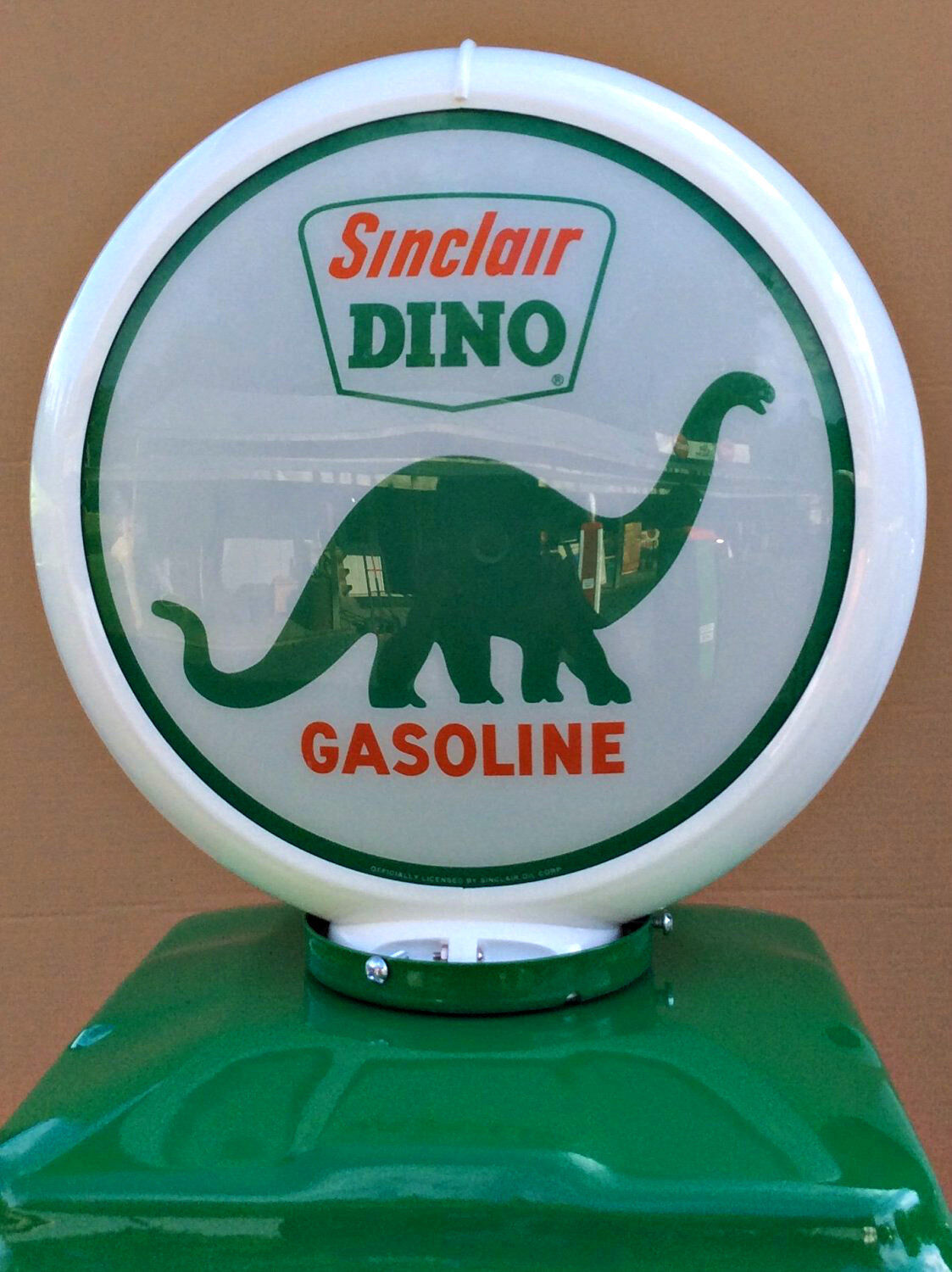 NEW SINCLAIR DINO GAS PUMP - REPRODUCTION ANTIQUE VINTAGE  REPLICA - FREE SHIP*  Sinclair Dino - фотография #3