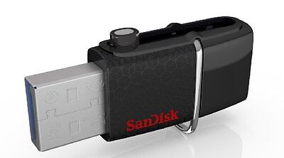 SanDisk 64GB OTG Dual Ultra USB 3.0 Micro Flash Thumb Drive Memory SDDD2-064G SanDisk SDDD2-064G-G46 - фотография #3