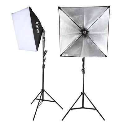 Studio Photography 2 Softbox Continuous Photo Lighting Kit w/ Carrying Bag Kshioe 4332044702 - фотография #6