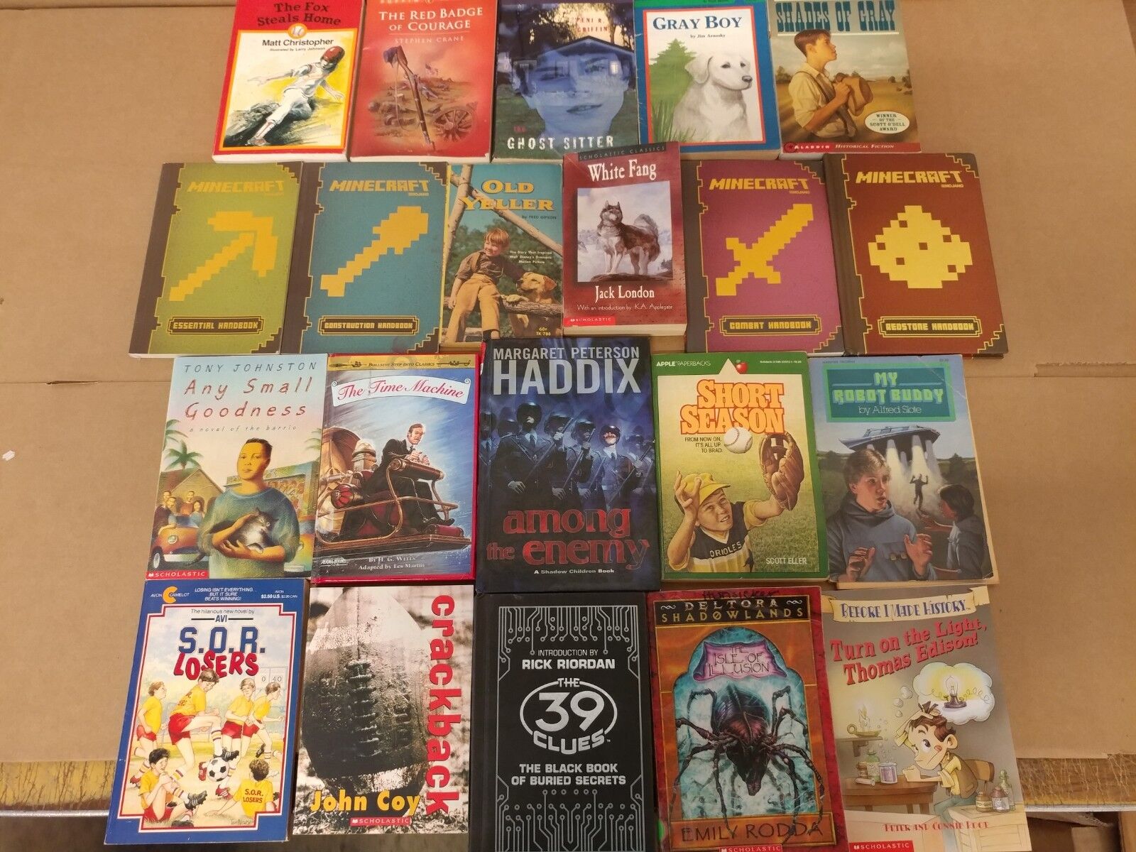 Lot of 20 Chapter Books for BOYS Youth Early Reader Young Adults Children RANDOM Без бренда - фотография #2