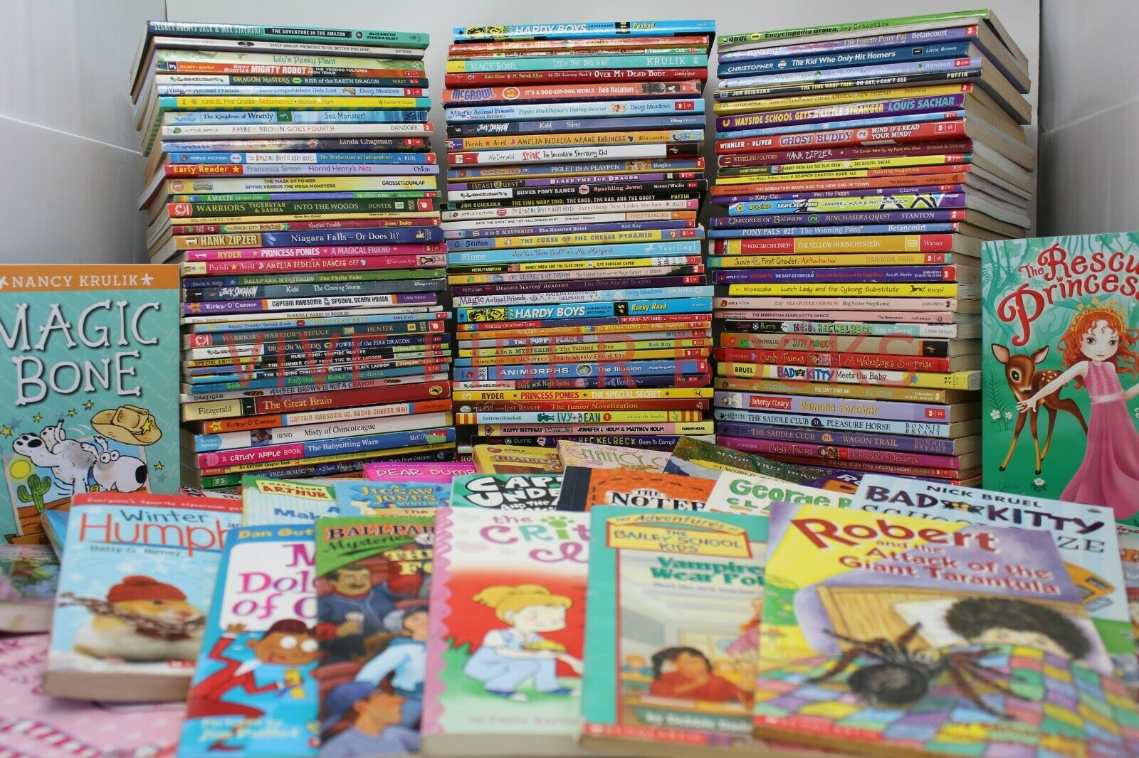 Bulk/Huge Lot of 50 of Children's Kids Chapter Books  - Random - Free Shipping! Без бренда - фотография #4