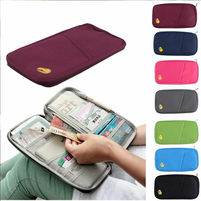 Travel Wallet Family Passport Holder Accessories Document Organizer Bag Case US Unbranded Does not apply