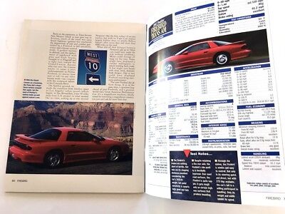 1993 Pontiac Firebird Trans Am 80-page Sales Brochure Guide by Road Track Без бренда - фотография #7