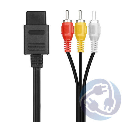 AV Audio Video A/V Stereo RCA Cables for Nintendo Gamecube SNES N64 GC NGC Consumer Cables Does Not Apply - фотография #2