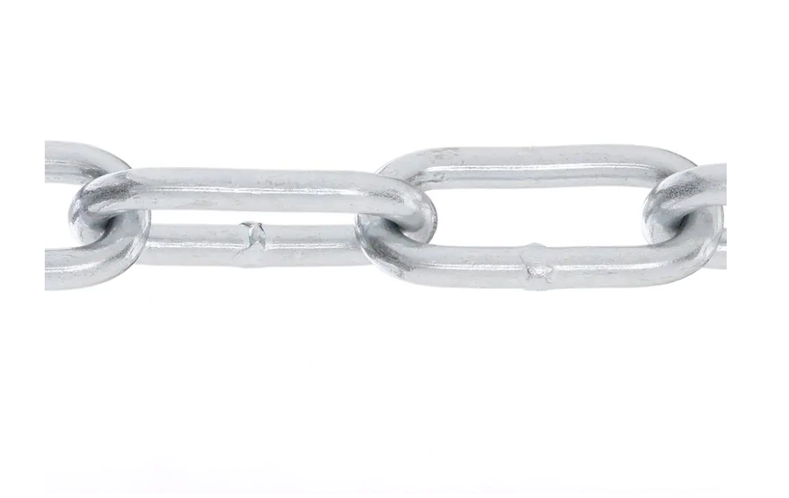 Everbilt 2/0 x 10 ft. Zinc Plated Steel Straight Link Chain 520 Lbs. 803092 Everbilt 803092 - фотография #3