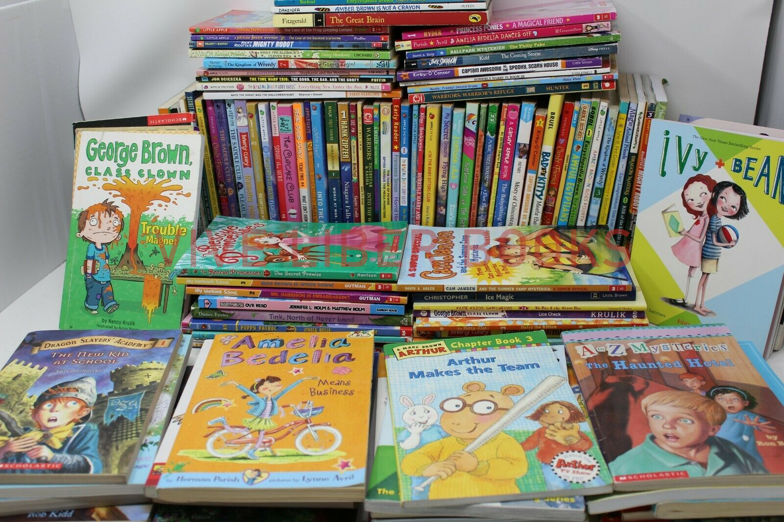 Bulk/Huge Lot of 50 of Children's Kids Chapter Books  - Random - Free Shipping! Без бренда - фотография #7