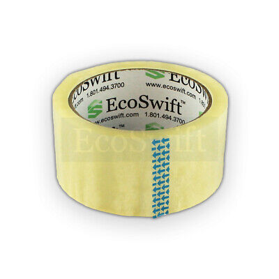 1-36 Roll EcoSwift Packing Packaging Carton Box Tape 1.6mil 2" x 55 yard 165 ft EcoSwift Does Not Apply - фотография #4