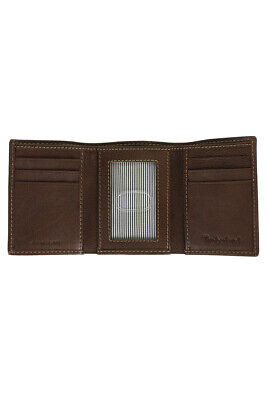 Timberland Men's Natural Grain Leather Trifold Wallet Timberland Timberland-D10241-P - фотография #3