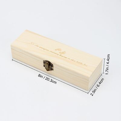 Pregnancy Test Keepsake Box, Surprise Wooden Pregnancy Announcement Gifts Box... KCGANI - фотография #7