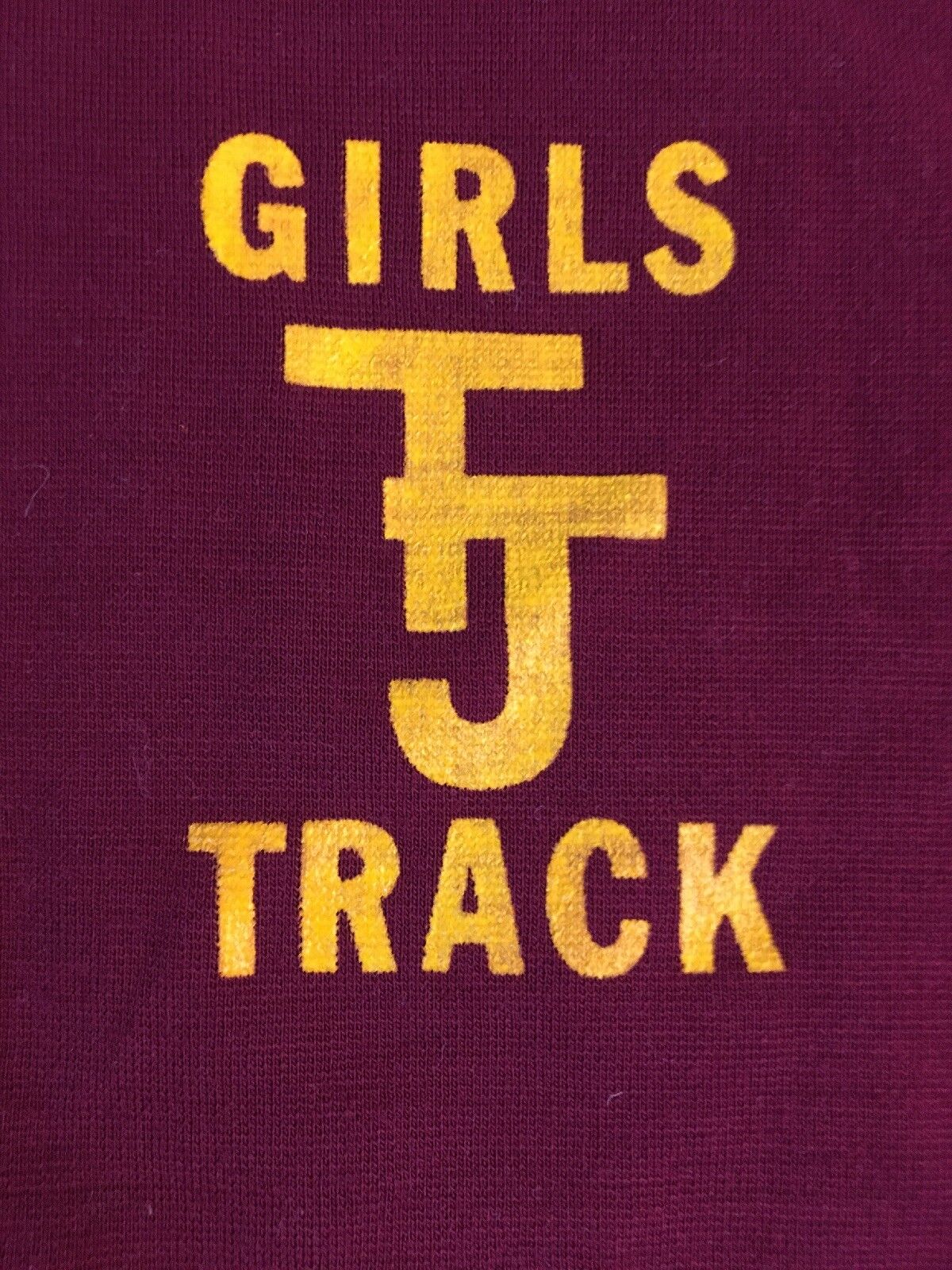 VTG Thomas Jefferson High School Girls Track Jacket Women’s S Zip Sport Casuals Sport casuals - фотография #8
