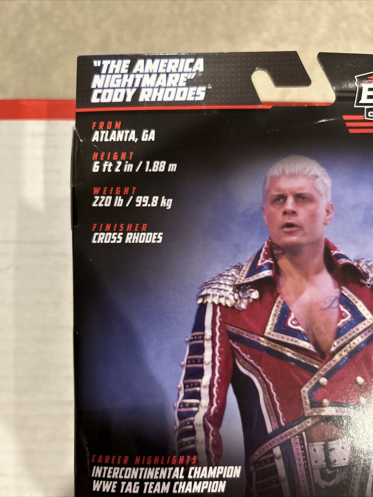 WWE Elite Cody Rhodes Series 101 6” Wrestling Action Figure 2023 New Mattel Mattel HKN85 - фотография #13