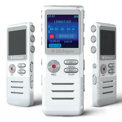 DICTOPRO X100 Digital Voice Activated Recorder Portable Mini Tape Dictaphone 8GB Dictopro X100 - фотография #2