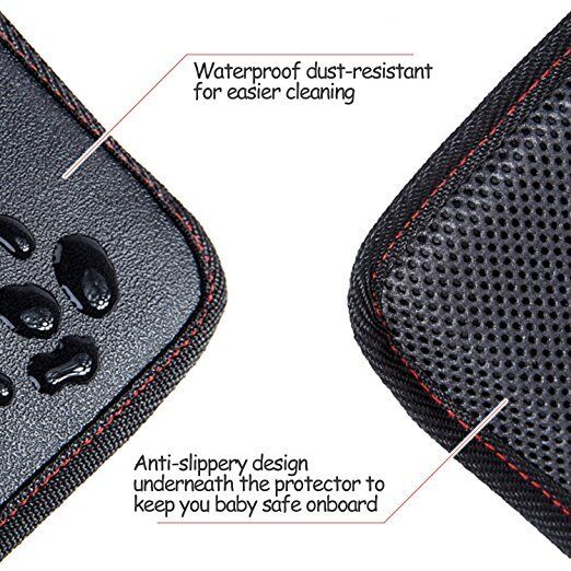 Baby Car Seat Protector Cover Pet Mats Leather & Cloth High Quality Waterproof Trulanco T1720 - фотография #5