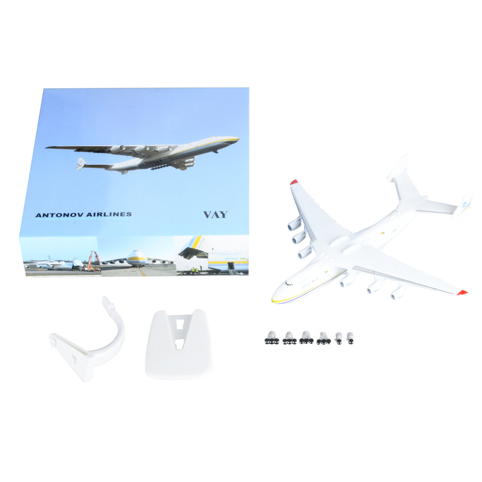 1:400 An-225 Mriya Airplane Aircraft Plane Model With Stand Deco/Collect/Gifts Unbranded Does Not Apply - фотография #13
