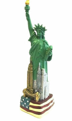 6" Statue of Liberty Figurine w.Flag Base and New York City SKYLines from NYC Без бренда - фотография #3