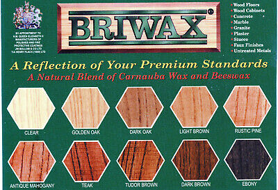 Briwax Original - 1 LB Tin ~ You select from 10 colors by messenger or email BRIWAX - фотография #2