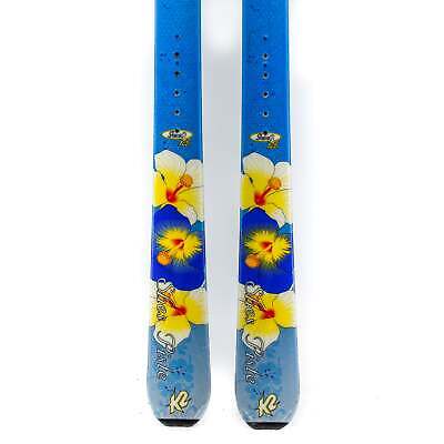 161cm K2 Shes Piste Tele Skis - Flat, Drilled Once - USED K2 - фотография #5
