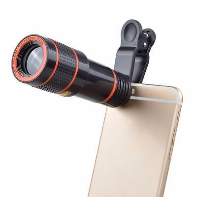 HD 8X Clip On Optical Zoom Telescope Camera Lens For Universal Mobile Phone Без бренда - фотография #2