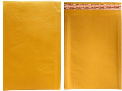 Yens® 250 #00 5x10 Kraft Bubble Padded Envelopes Mailers Inner 5 X 9 250KF00 Yens® Kraft, Bubble, Mailer, - фотография #6