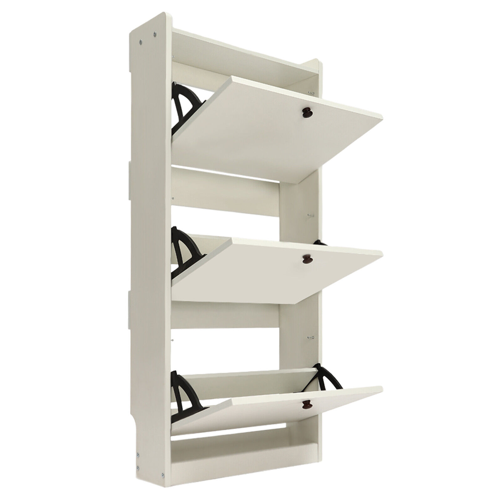 Shoe Cabinet Freestanding Shoe Rack Storage Organizer For Entrance Furniture USA Unbranded Does not apply - фотография #6