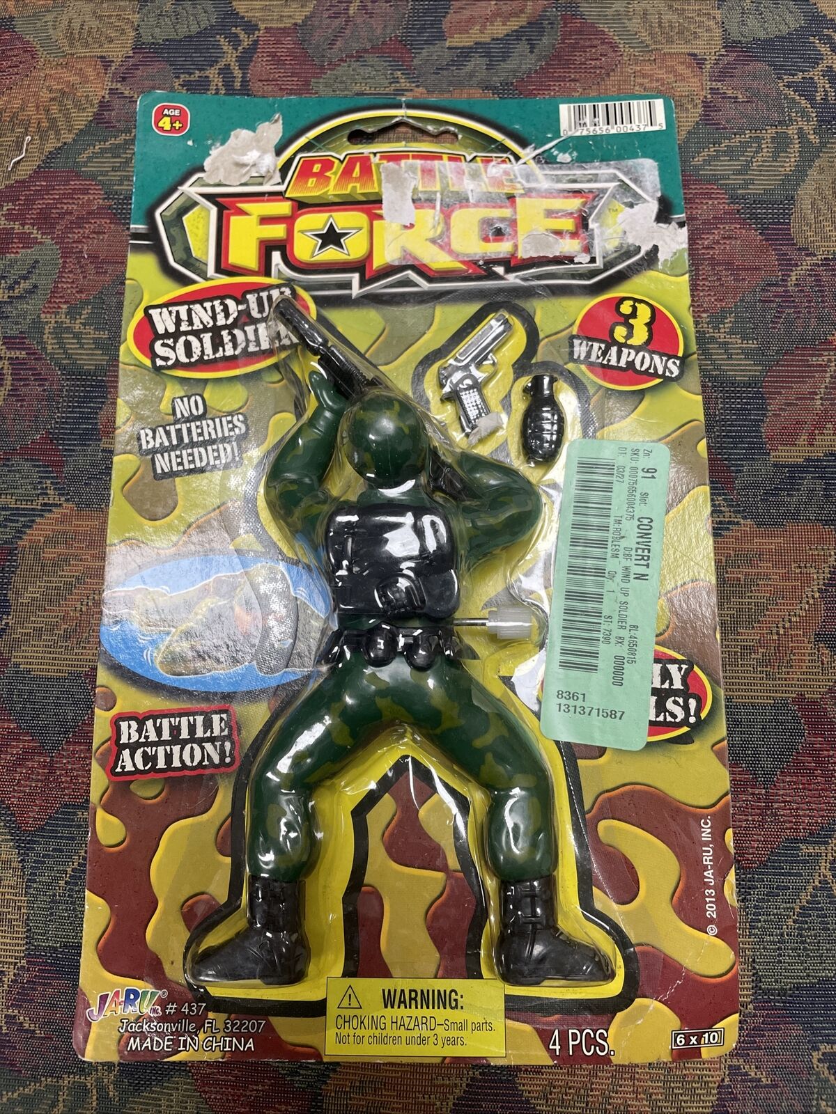 New In Pack Toy Wind Up Soldier By Battle Force Без бренда - фотография #4