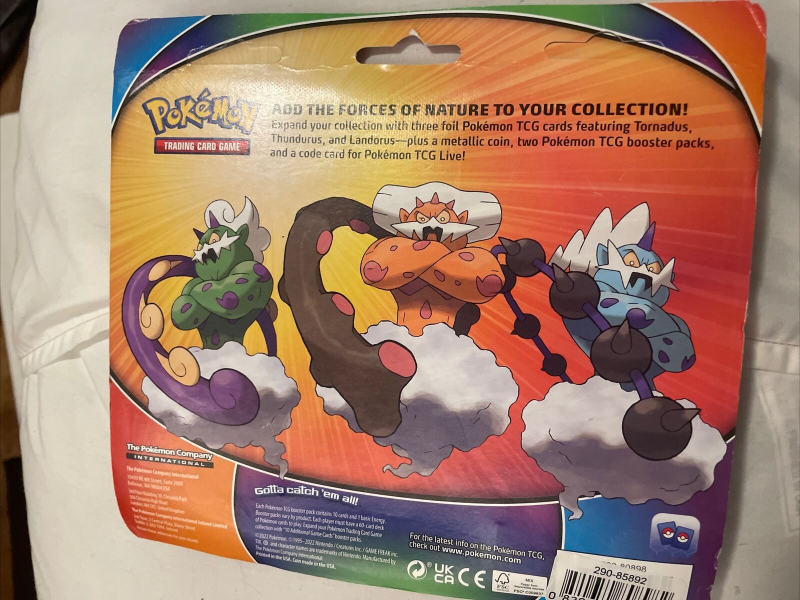 Pokemon genie Trio 2- pack blister THE FORCES OF NATURE Coin Без бренда - фотография #2
