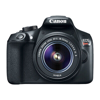 Canon EOS Rebel T6 Digital SLR Camera with EF-S 18-55mm f/3.5-5.6 IS II Lens Canon CN1159C003HBYW, 1159C003AA