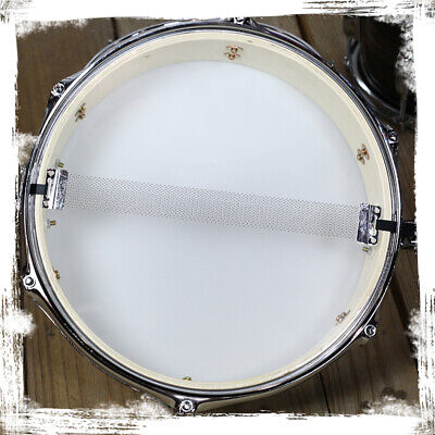 GRIFFIN Piccolo Snare Drum - 13"x3.5 Black Acoustic Percussion Poplar Wood Shell Griffin SM-13 Black - фотография #10