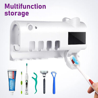 UV Light Sterilizer Toothbrush Holder Cleaner and Automatic Toothpaste Dispenser EEEKit Does not apply - фотография #6