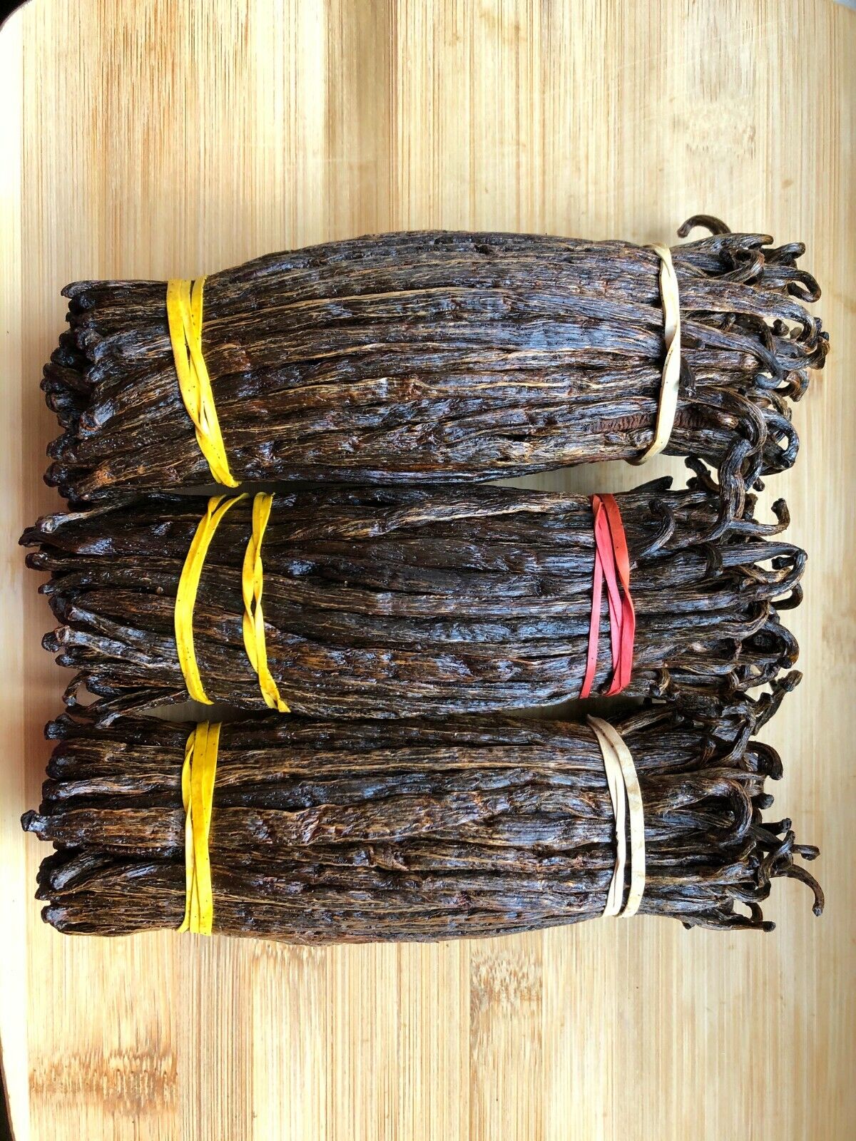 Madagascar Bourbon Vanilla Beans Grade B - Great for Extraction & Baking Handmade - фотография #6