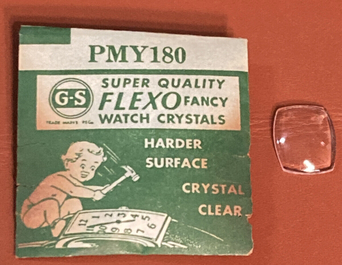 Vintage Flexo Watch Crystals Germanow Simon Mach PMY180 253 Flexo Germanow Simon Mach PMY180