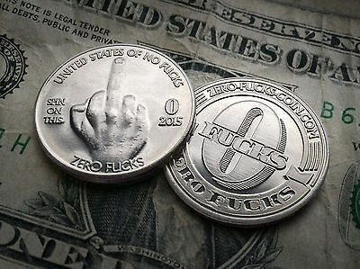Zero Fucks Given Coins! The Finger 10-Pack - NEW Без бренда - фотография #4