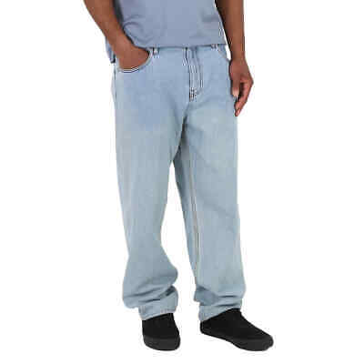 Emporio Armani Men's Hemp-Blend J73 Loose-Fit Denim Jeans, Waist Size 34" Emporio Armani 3R1J73-1DPWZ-0943 - фотография #3