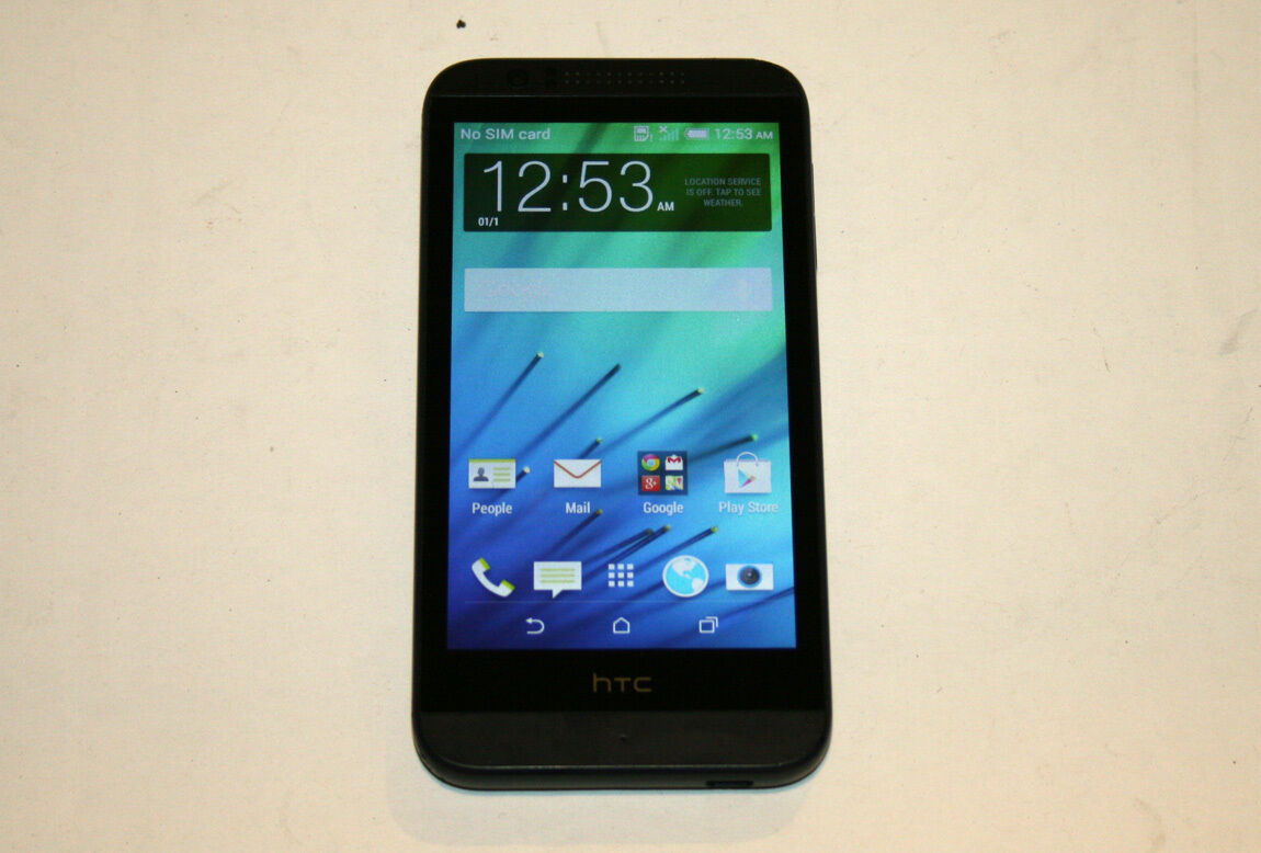 HTC Desire 510 Cricket Locked Black Smartphone with AC Power Supply Adapter-Used HTC - фотография #4