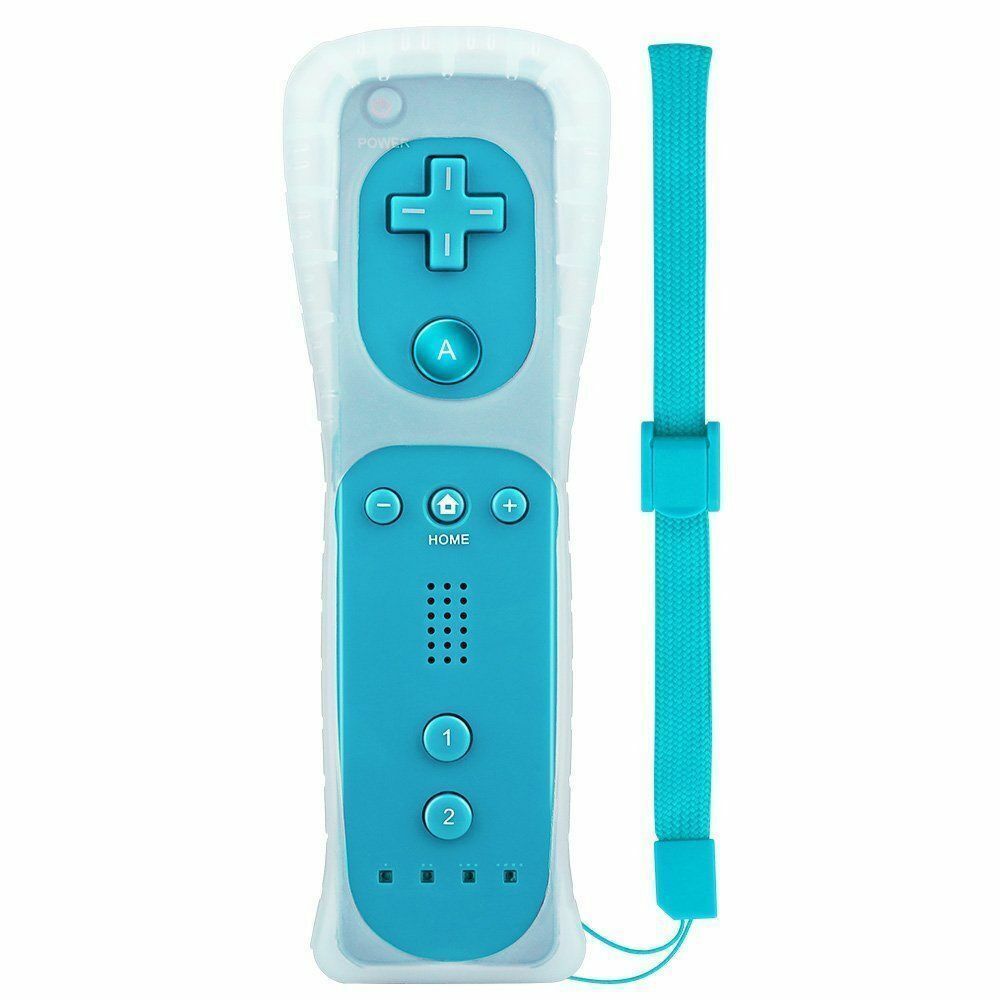 Built in Motion Plus Remote Controller For Nintendo Wii & Wii U Wiimote Gel Case ThePerfectPart Motion Plus - фотография #3