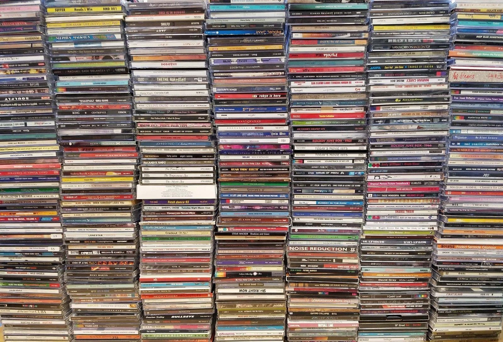MASSIVE Lot of 200+ CD's Mixed Genres ROCK, POP, COUNTRY, RAP, INDIE Collection Без бренда