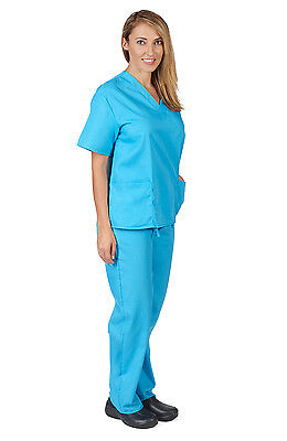 Medical Nursing Scrub Set NATURAL UNIFORMS Men Women Unisex Top Pants Hospital Natural Uniforms - фотография #6